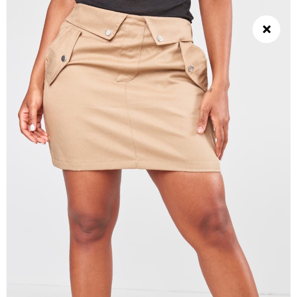 Mini cargo skirt